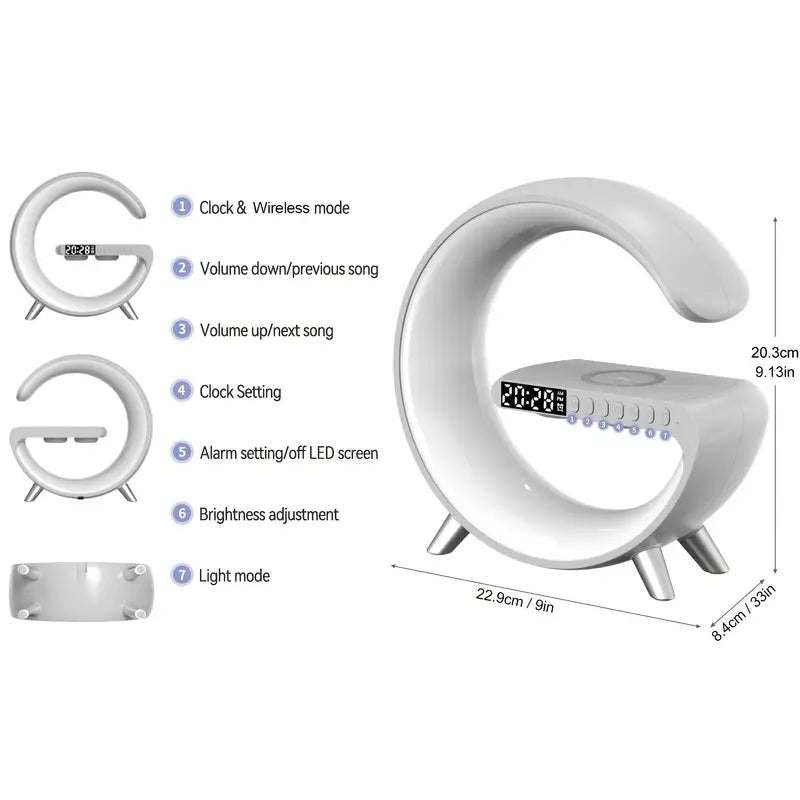 NNETM Wireless Charger Atmosphere Lamp-3