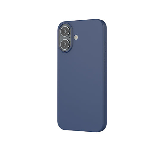 Coque silicone MagSafe iPhone 16 Bleu-1