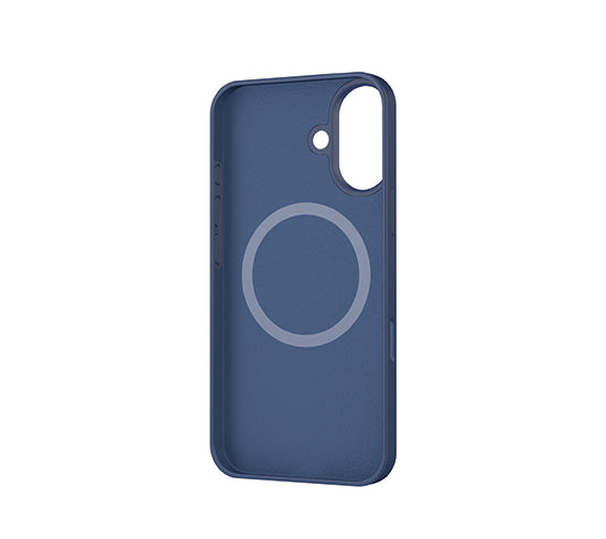 Coque silicone MagSafe iPhone 16 Bleu-2