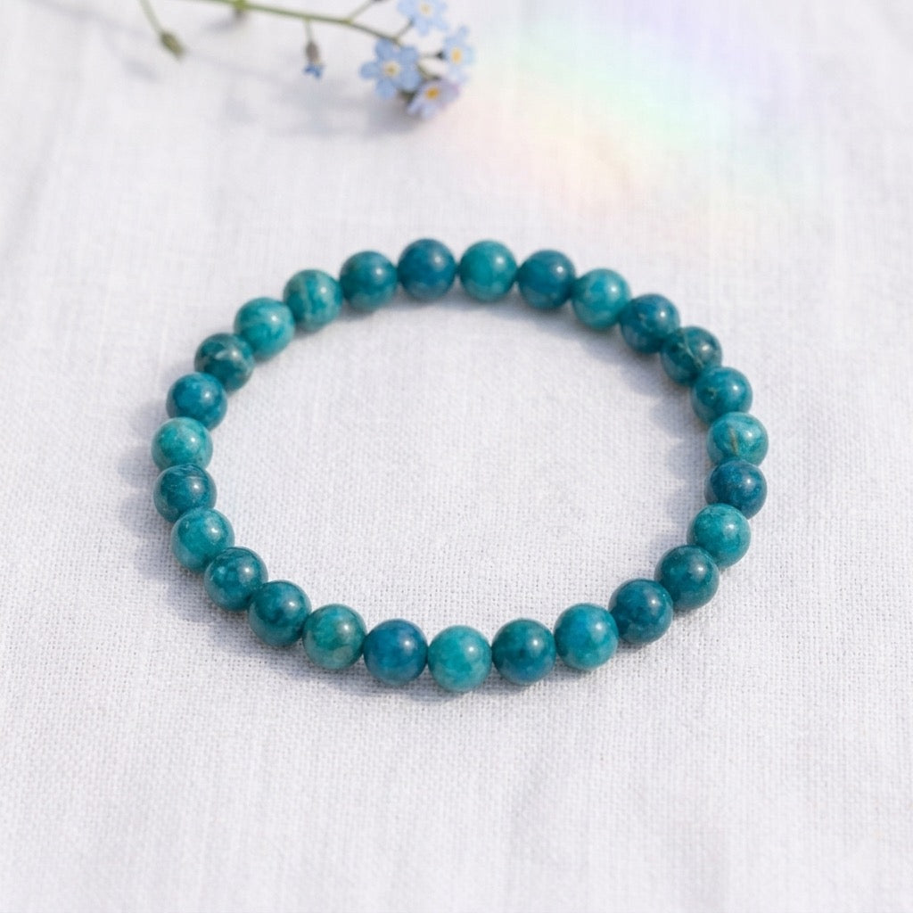 Blue Apatite Bracelet